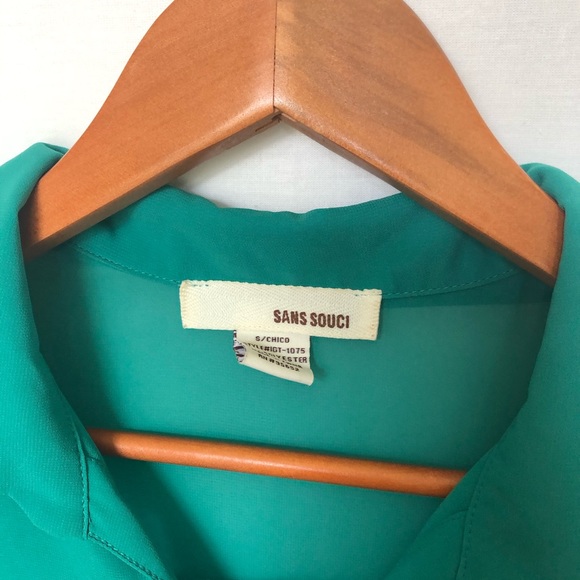 Bundle of 3 Hi-Low Button Blouses size Small - Picture 6 of 14